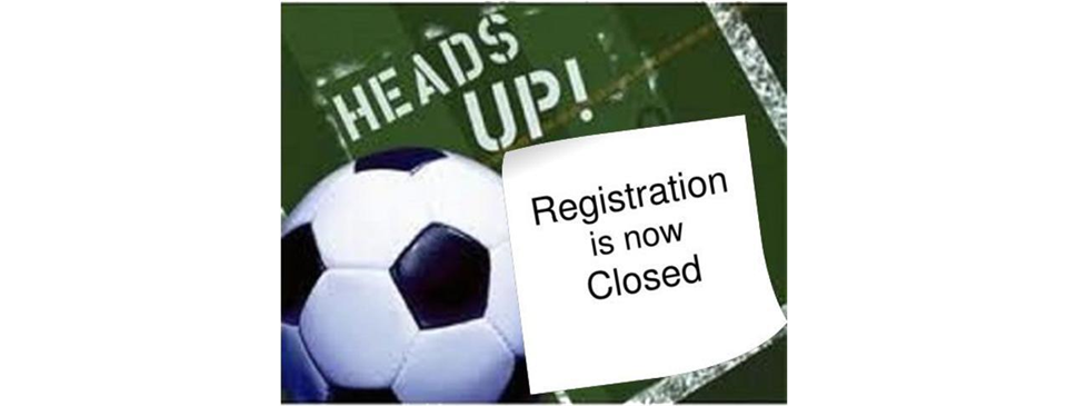 Spring Registration Is Now Closed